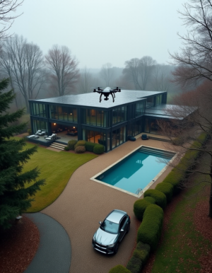 Dron TVP nad posesją byłego prezesa Orlenu zestrzelony przez ochronę obiektu